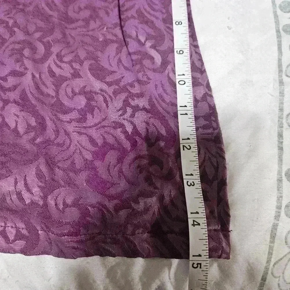Cut loose purple blouse!